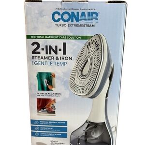 Conair Turbo ExtremeSteam 2-in-1 Steamer & Iron BRAND NEW